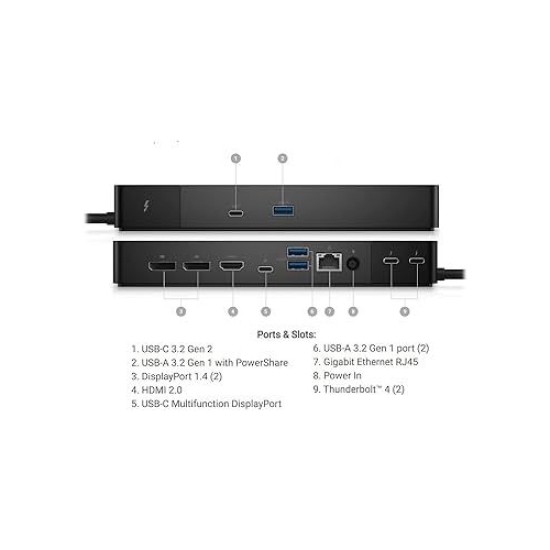 DELL THUNDERBOLT 4 DOCKING STATION (WD22TB4) DELL THUNDERBOLT 4 DOCKING STATION (WD22TB4)