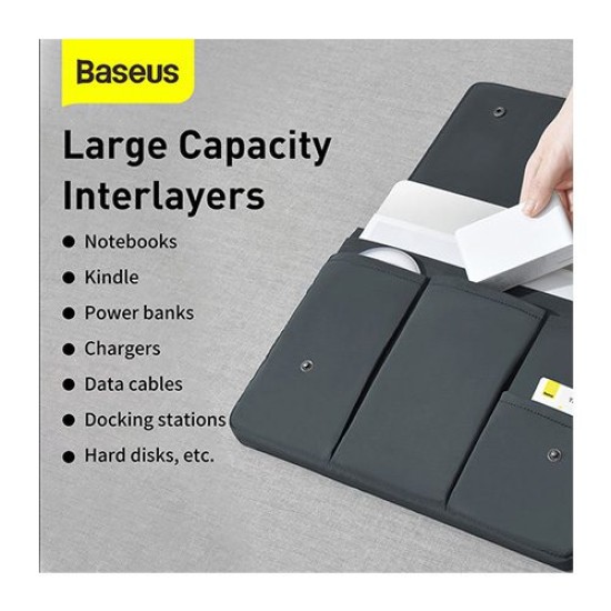 Baseus Laptop Bag Case For Macbook Air Pro 13 Inch Sleeve Pouch