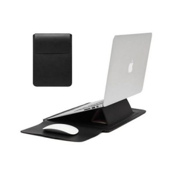 COTEetCI Multifunctional Leather Liner Bag for MacBook Air/Pro 13 Inch