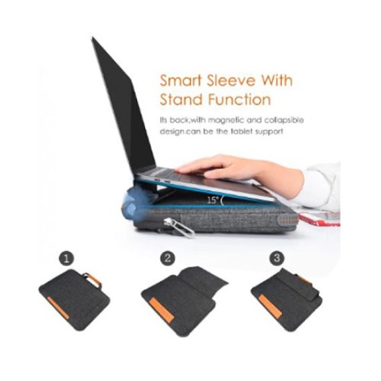 Wiwu Smart Stand Sleeve For 13-Inch and 15-Inch Apple MacBook Wiwu Smart Stand Sleeve For 13-Inch and 15-Inch Apple MacBook