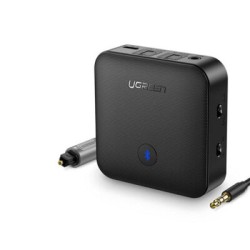 UGREEN 2-IN-1 aptX BLUETOOTH 5.0 TRANSMITTER WITH RECEIVER (50958)