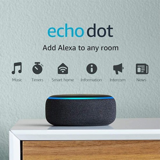 Amazon Echo Dot (3rd Gen) – Smart speaker with Alexa Amazon Echo Dot (3rd Gen) – Smart speaker with Alexa