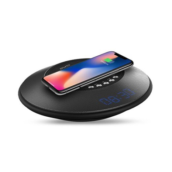 AWEI Y290 BLUETOOTH SPEAKER WITH WIRELESS CHARGING MINI PORTABLE SPEAKER AWEI Y290 BLUETOOTH SPEAKER WITH WIRELESS CHARGING MINI PORTABLE SPEAKER