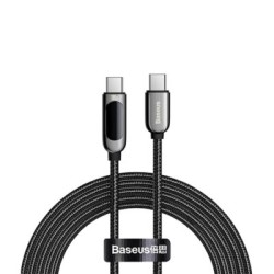 Baseus Display Fast Charging Type C to Type C Data Cable 100W