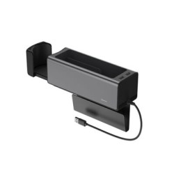 Baseus Deluxe Metal Armrest Console Organizer Dual USB Power Supply