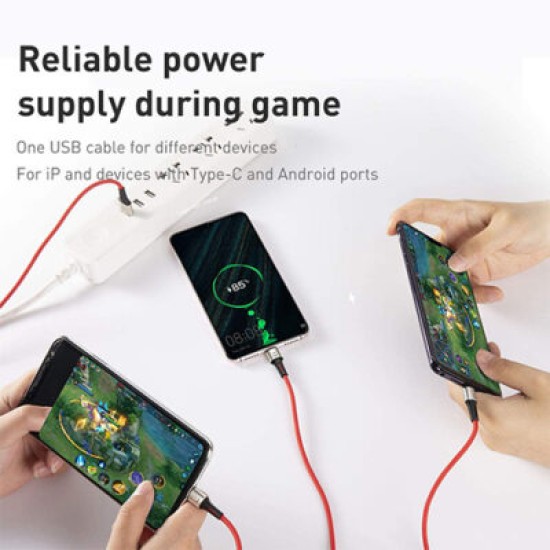 Baseus Charging 3 In 1 Cable (CAMLT-GH01)