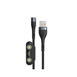 Baseus Zinc Magnetic Safe Fast Charging Data Cable Type C Lightning Micro