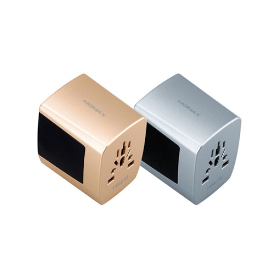 MOMAX 1- WORLD 4 USB UNIVERSEL TRAVEL ADAPTER
