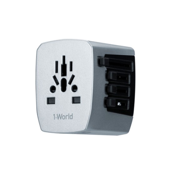 MOMAX 1- WORLD 4 USB UNIVERSEL TRAVEL ADAPTER