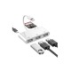 COTEetCI 6 in 1 Lightning Hub RJ45 Ethernet OTG Card Reader Adapter