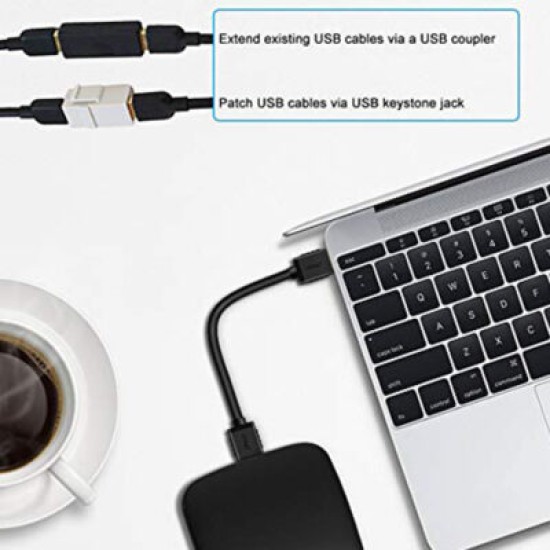 DTECH DT-CU0301 USB 3.0 Type A to A Cable High-Speed Data Charging Cord