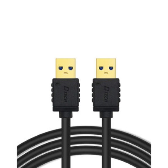 DTECH DT-CU0301 USB 3.0 Type A to A Cable High-Speed Data Charging Cord
