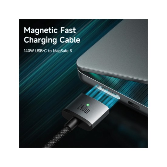 MCDODO 140W USB C TO MAGSAFE 3 MAGNETIC CABLE 2M(CA-1470)