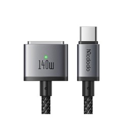 MCDODO 140W USB C TO MAGSAFE 3 MAGNETIC CABLE 2M(CA-1470)