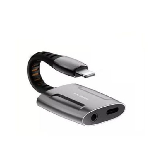 MCDODO Lightning to Lightning & DC 3.5mm Audio Adapter Converter MCDODO Lightning to Lightning & DC 3.5mm Audio Adapter Converter