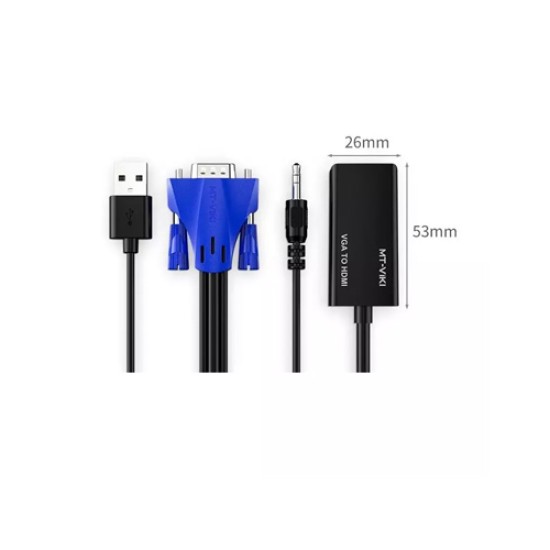 MT-VIKI VGA TO HDMI CONVERTER (MT-H02) MT-VIKI VGA TO HDMI CONVERTER (MT-H02)