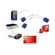 VGA Y Splitter Cable 1 Male VGA to 2 Female VGA Splitter Cable