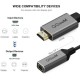 Qgeem HDMI Male To Mini Display port Female Adapter Qgeem HDMI Male To Mini Display port Female Adapter