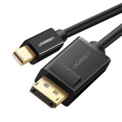 UGREEN MINI DP THUNDERBOLT 2 TO DP CABLE BLACK 1.5M (10477) UGREEN MINI DP THUNDERBOLT 2 TO DP CABLE BLACK 1.5M (10477)