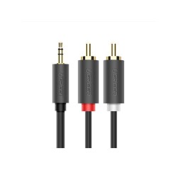 UGREEN  3.5MM  MALE TO 2RCA CABLE 5M(10513)