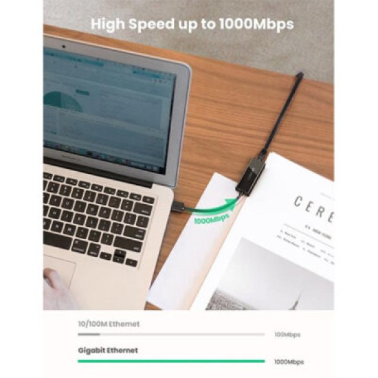 UGREEN CR111 (20256) USB 3.0 GIGABIT ETHERNET ADAPTER