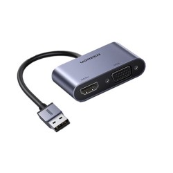 UGREEN USB 3.0 TO HDMI + VGA CONVERTER (20518) UGREEN USB 3.0 TO HDMI + VGA CONVERTER (20518)