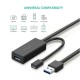 UGREEN USB 3.0 EXTENTION CABLE 5M (20826)