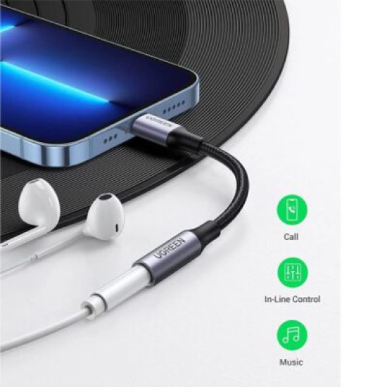 UGREEN MFI CERTIFIED LIGHTNING TO 3.5MM AUDIO ADAPTER (30756) UGREEN MFI CERTIFIED LIGHTNING TO 3.5MM AUDIO ADAPTER (30756)