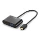 UGREEN HDMI TO VGA+HDMI CONVERTER (40744)