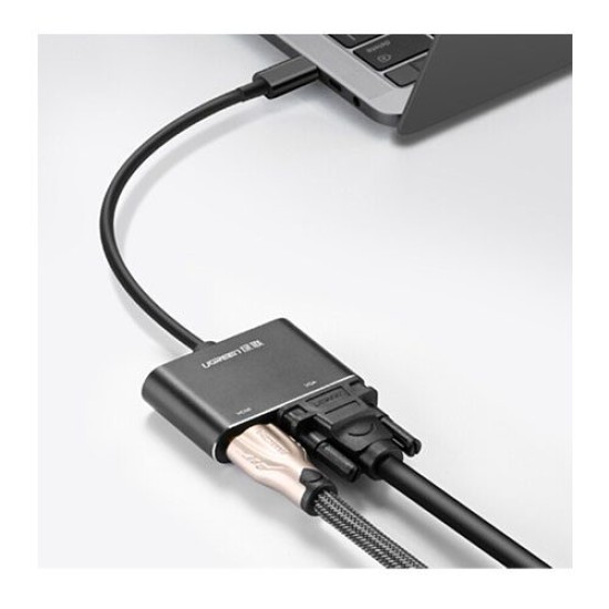 UGREEN USB C to HDMI+VGA CONVERTER (50738) UGREEN USB C to HDMI+VGA CONVERTER (50738)