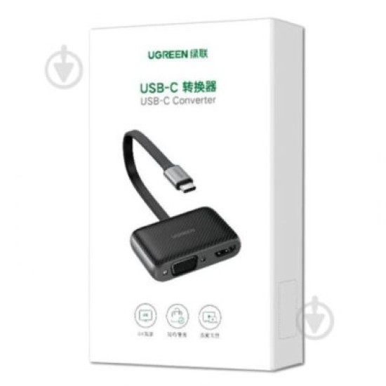UGREEN USB-C TO HDMI+VGA CONVERTER (70549)