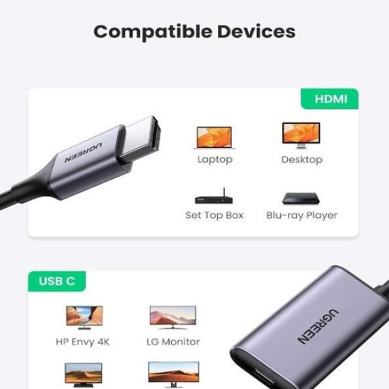 UGREEN HDMI TO USB-C CONVERTER 4K 60Hz (70693)