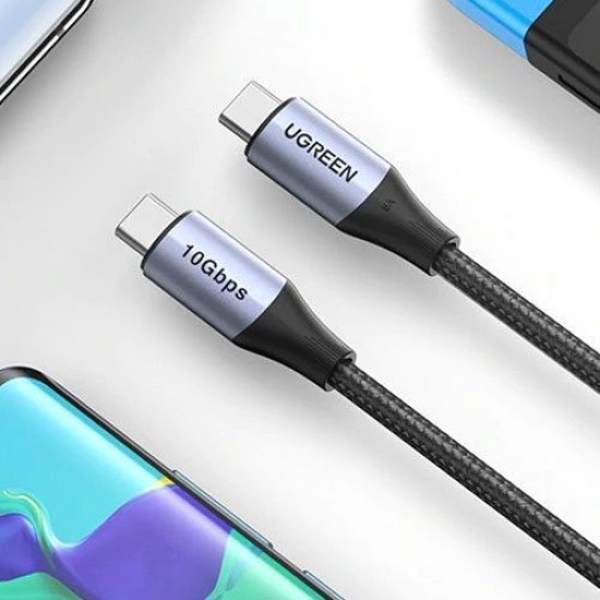 UGREEN USB-C TO USB-C GEN 2 4k VIDEO 60HZ 100W CABLE (80150)