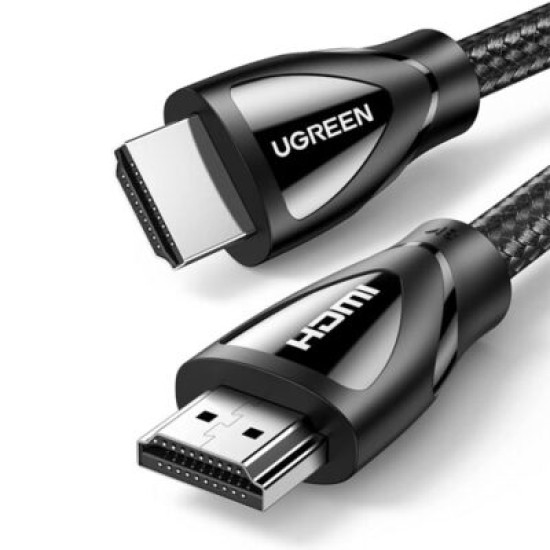 UGREEN 80404 3M 8K 60Hz 4K 120Hz HDMI 2.1 ULTRA HD BLACK CABLE
