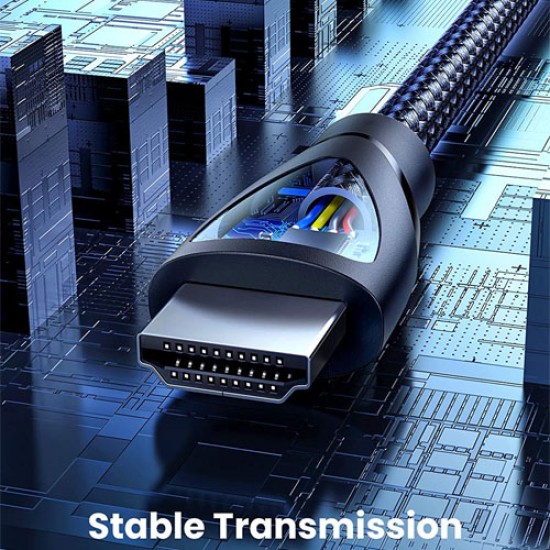 UGREEN 80404 3M 8K 60Hz 4K 120Hz HDMI 2.1 ULTRA HD BLACK CABLE