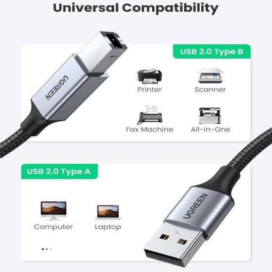 UGREEN PRINTER CABLE 3M (80804) UGREEN PRINTER CABLE 3M (80804)