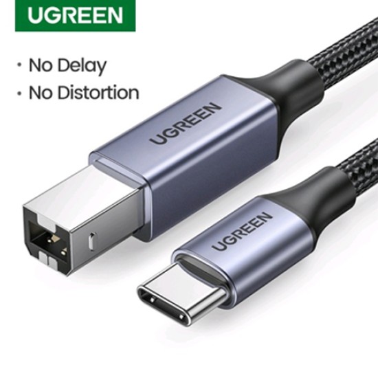 UGREEN TYPE C TO USB B PRINTER CABLE 1.5M (80806) UGREEN TYPE C TO USB B PRINTER CABLE 1.5M (80806)