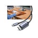 UGREEN TYPE C TO DISPLAYPORT 8K HDR CABLE 1.5M (90309) UGREEN TYPE C TO DISPLAYPORT 8K HDR CABLE 1.5M (90309)