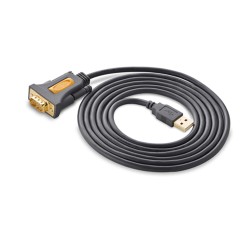 UGREEN USB2.0 TO SERIAL DB9 CABLE 1.5M CR104 (20211) UGREEN USB2.0 TO SERIAL DB9 CABLE 1.5M CR104 (20211)