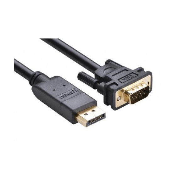 UGREEN DP MALE TO VGA MALE 1.5M CABLE (10247) UGREEN DP MALE TO VGA MALE 1.5M CABLE (10247)