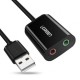 UGREEN USB 2.0 AUDIO ADAPTER EXTERNAL STEREO SOUND CARD (30724)