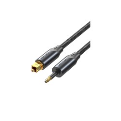 VENTION  TOSLINK TO MINI TOSLINK DIGITAL OPTICAL AUDIO CABLE 2M(BKCBG)