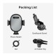 ROCK SPACE RAM0009 Retractable Rotating Mechanical Car Holder