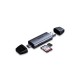 BASEUS LENTIL CABIN CARD READER USB 3.0 MICRO SD/TF SD CARD DUAL TYPE C/ USB CADKQ-B0G BASEUS LENTIL CABIN CARD READER USB 3.0 MICRO SD/TF SD CARD DUAL TYPE C/ USB CADKQ-B0G