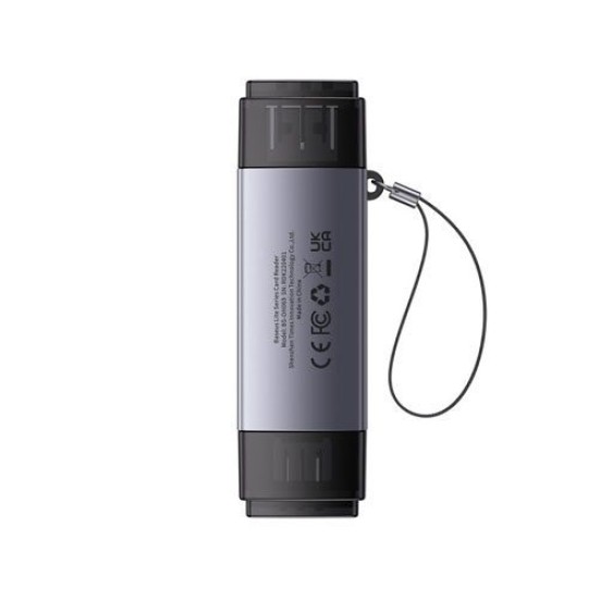 BASEUS AIRJOY USB-A AND TYPE C CARD READER (WKQX060013)