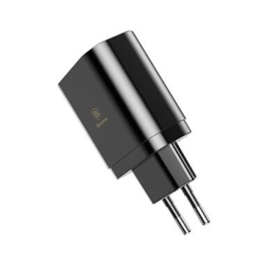 Baseus CCALL-BH01 CCALL-AH01 Mirror Lake Intelligent Digital Display 3USB Travel Charger 3.4A EU CN Black