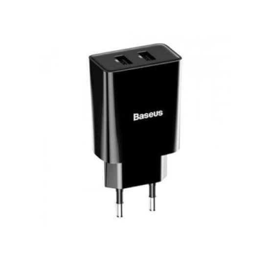 Baseus CCFS-R01 Speed Mini Dual USB Travel Charger Baseus CCFS-R01 Speed Mini Dual USB Travel Charger