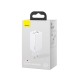 Baseus CCGAN2P-B02 GaN2 Pro Quick Charger 2C+U 65W EU White Baseus CCGAN2P-B02 GaN2 Pro Quick Charger 2C+U 65W EU White