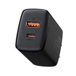 Baseus CCXJ-01 Compact Super Quick Charger Dual Port U+C 20W CN