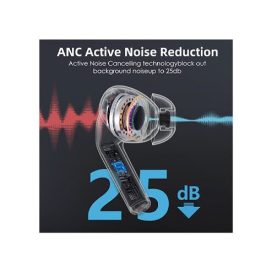 Joyroom TA2 ANC Noise Reduction Wireless Earbuds Joyroom TA2 ANC Noise Reduction Wireless Earbuds